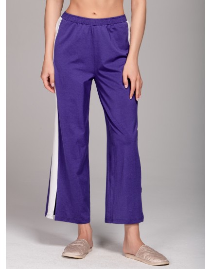 Женские брюки фиолетового цвета