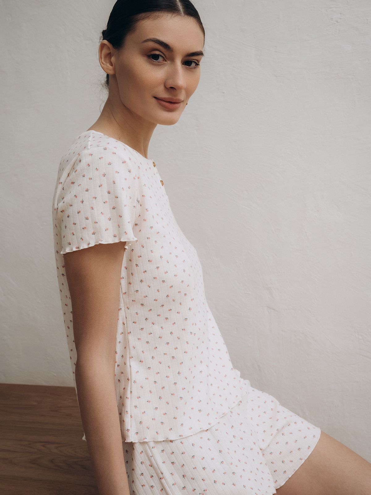 Indefini пижама женская с шортами (арт. 5056tbd), 5056TBD