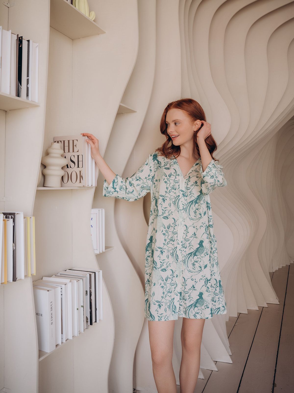 Indefini 5041ysq пляжная туника, 5041YSQ
